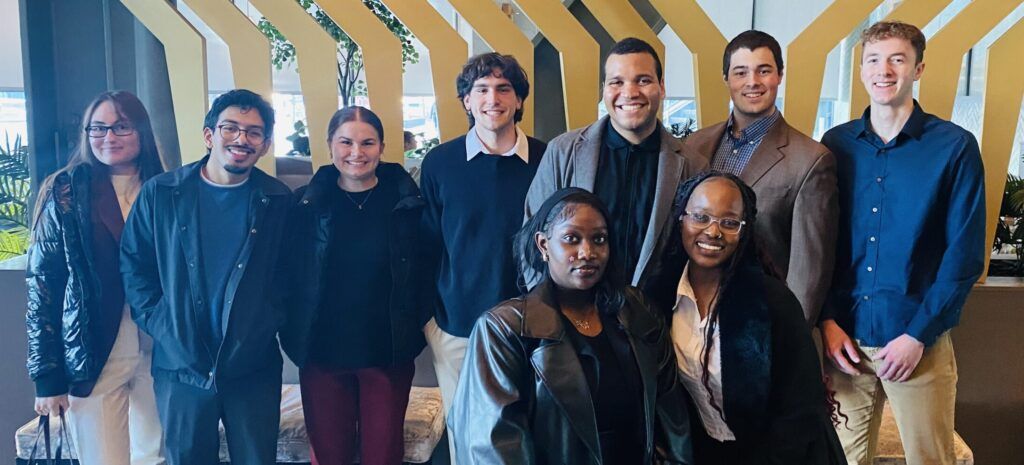 group of students from WSU