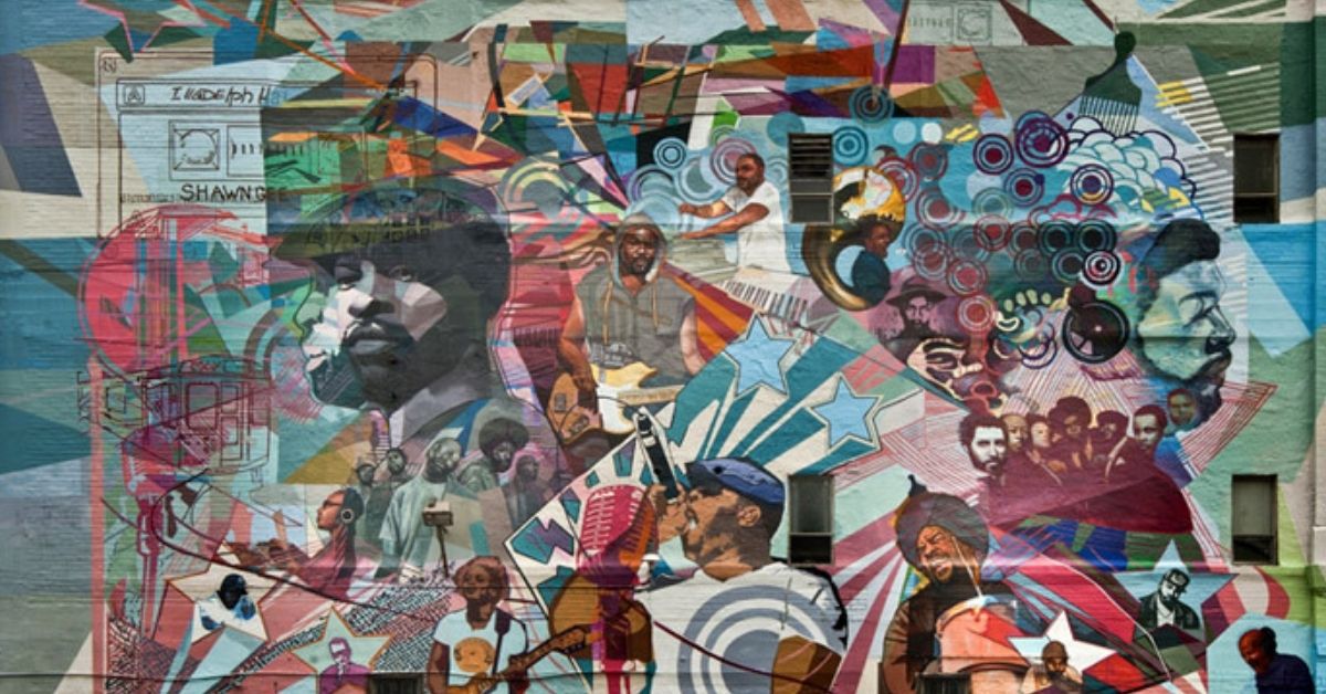 A collage celebrating Black History Month