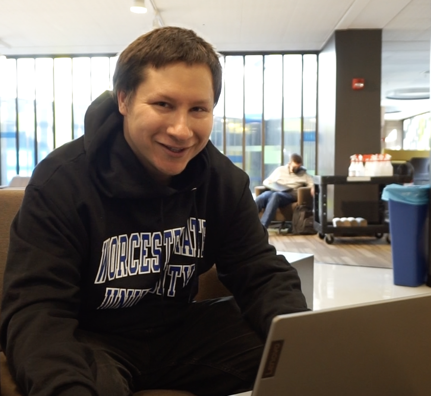 Portrait of Computer Science student Mike Morley