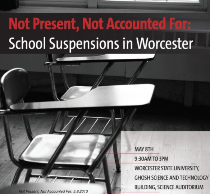  Not Present, Not Accounted For: School Suspensions in Worcester (2013)