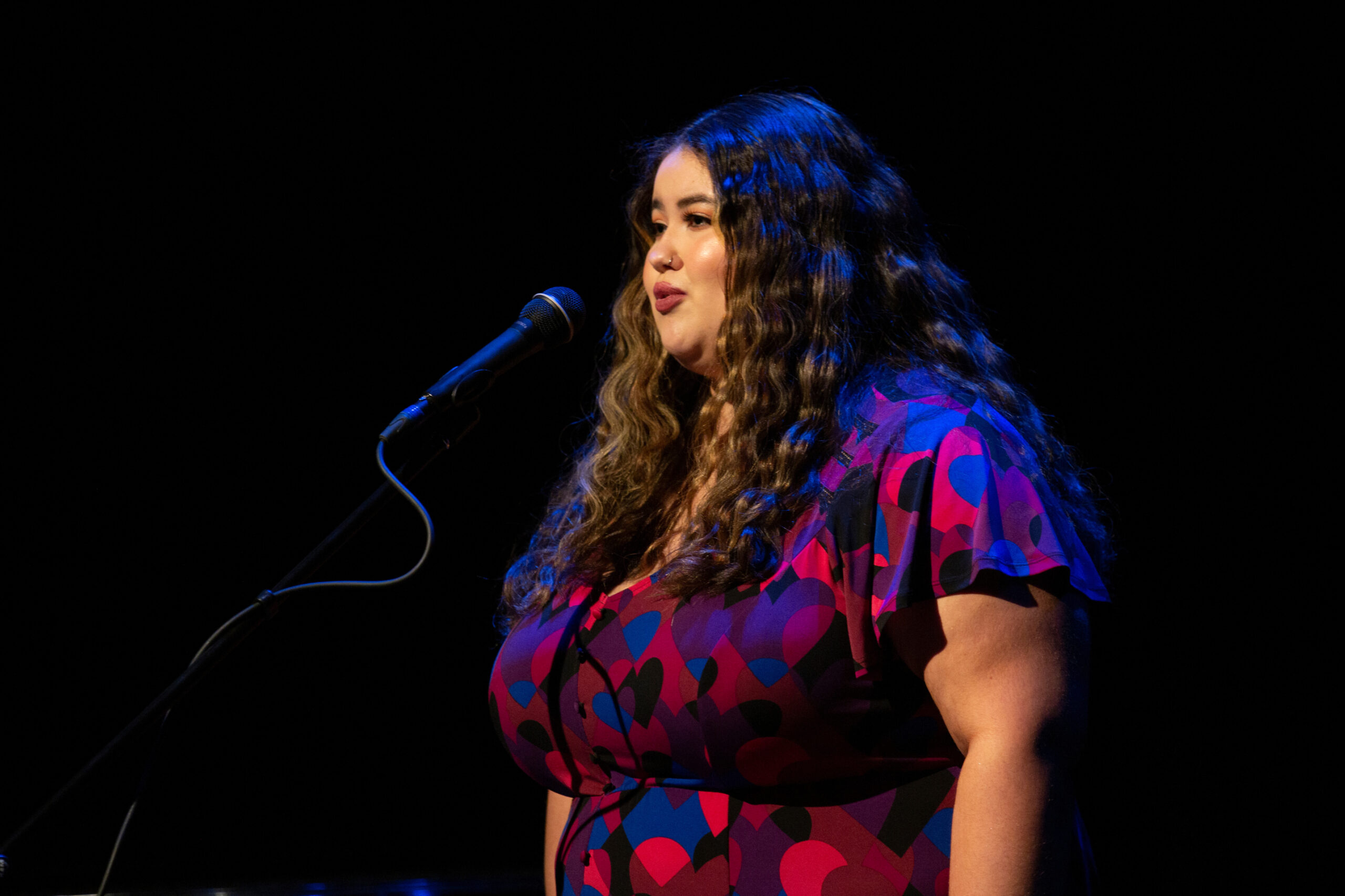 Singer Kaylee Salatino sings "Pretty Funny" in Worcester State VPA's Spring 2022 Mosaic of Music