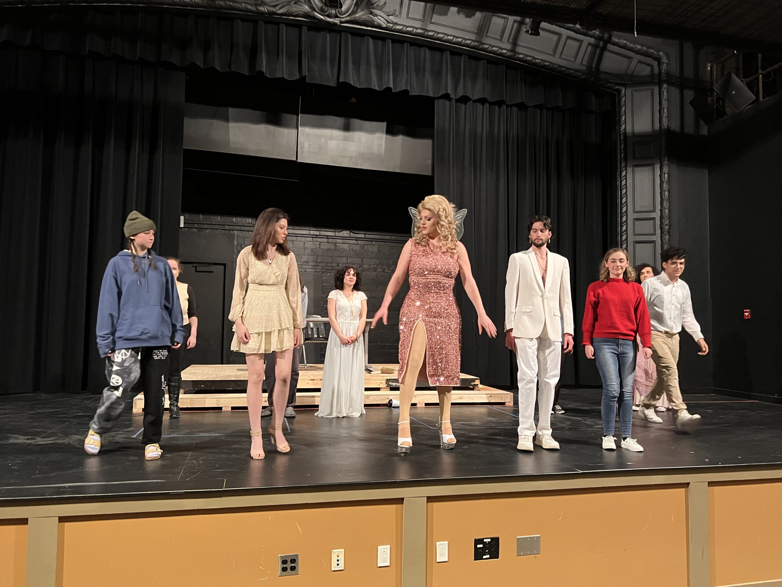 Worcester State Theatre Club, Almost Off Book, performs in Spring 2022