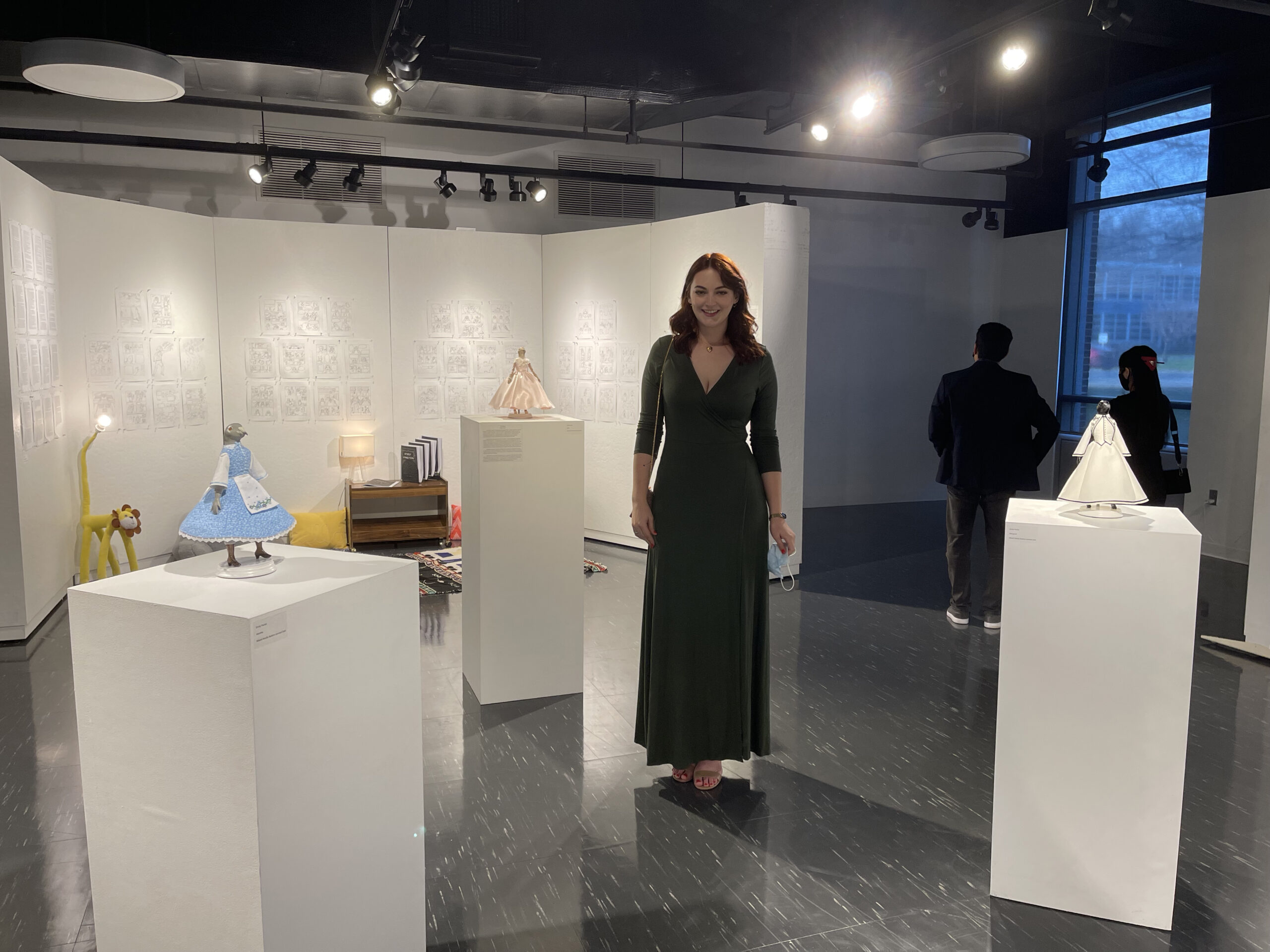 Worcester State student showcases work in the Mary Cosgrove Dolphin Gallery