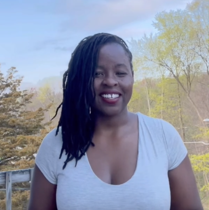 Urban Studies student Catherine Omenge at worcester state