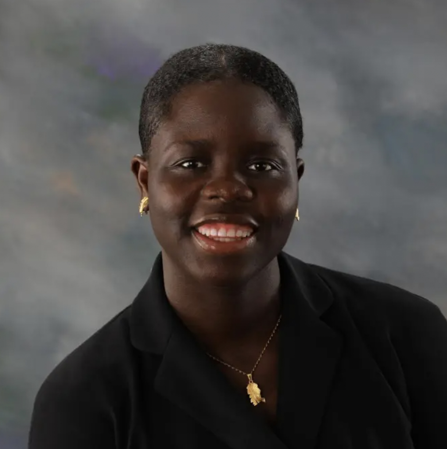 Portrait of Political Science student at Worcester State, Anna Johnson