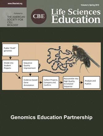 The Cover of CBE Life Sciences Education Spring 2010 addition