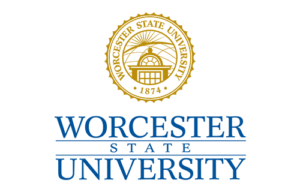 Worcester State University Seal (vertical, two-color)